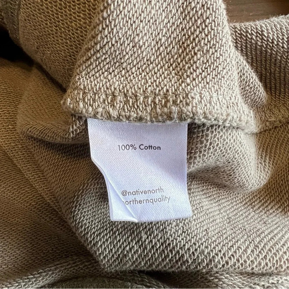 Native North L5 Track Crew Neck in Green - Picture 9 of 12